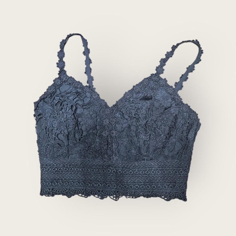 Chic Black Lace Bralette